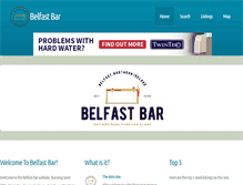 Tablet Screenshot of belfastbar.co.uk